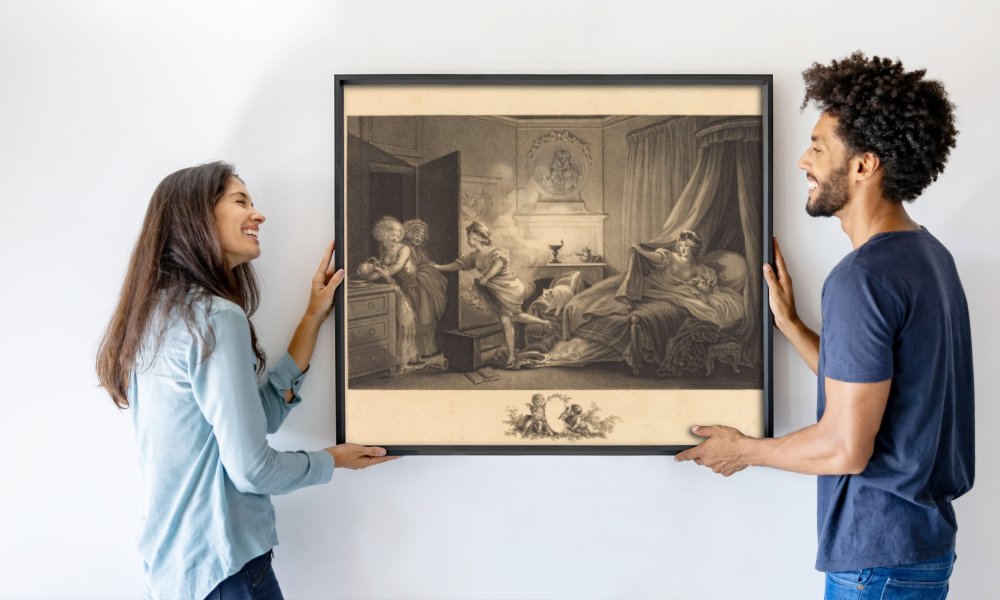 Auguste Claude Simon Legrand after Jean Honoré Fragonard