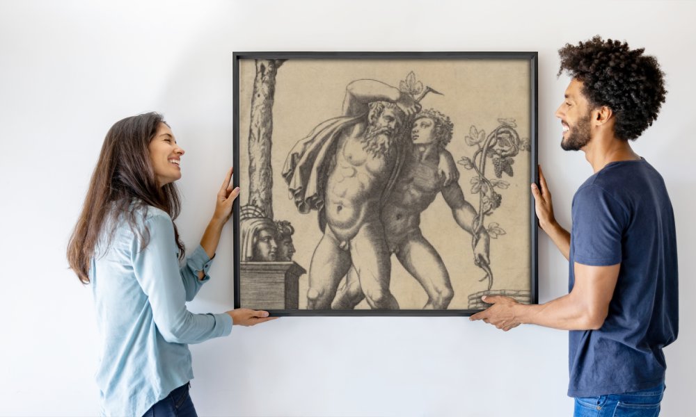 Marcantonio Raimondi possibly after Raphael possibly after Giulio Romano