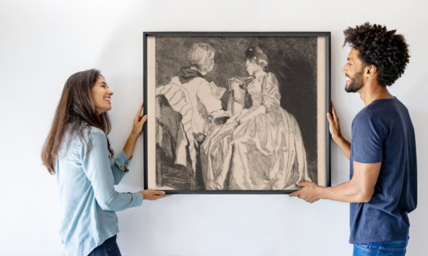 Jules de Goncourt, after Jean Honoré Fragonard