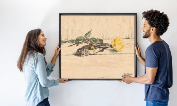 Willem Roelofs (II) (signed by artist)
