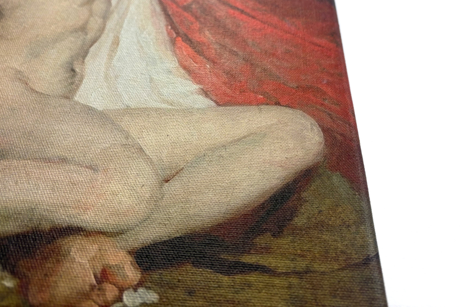 Miesakt, kädet ylös ojennettuina - William Etty