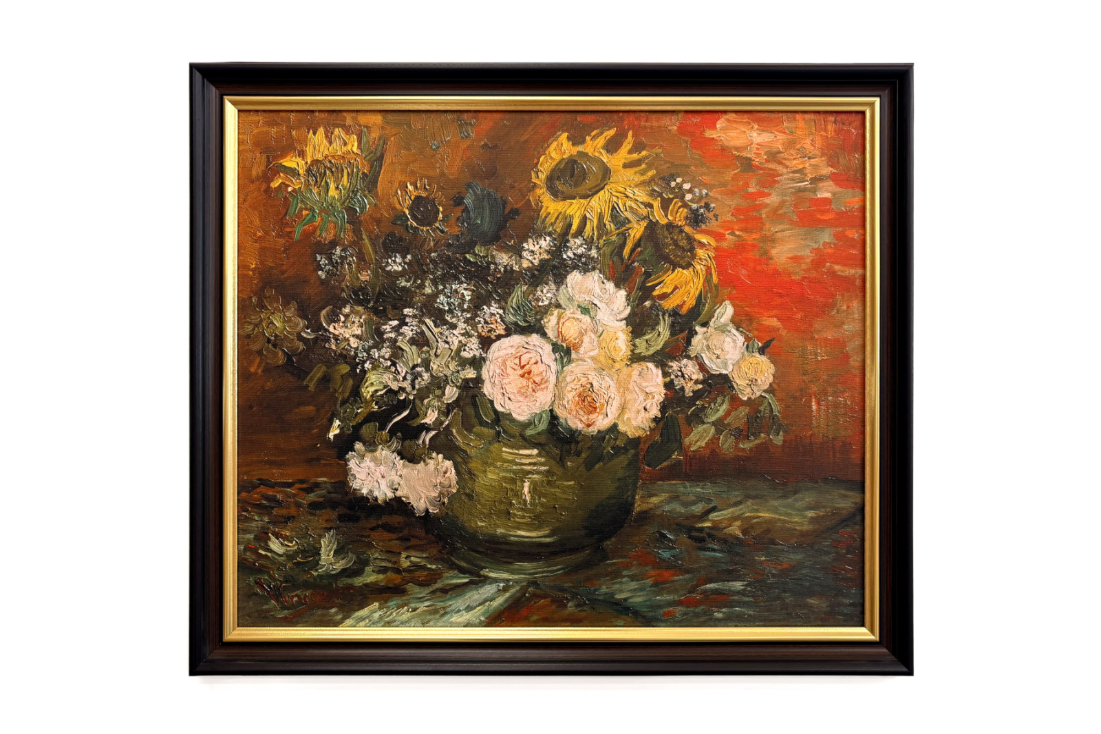 Rosen ja Sonnenblumen - Vincent van Gogh