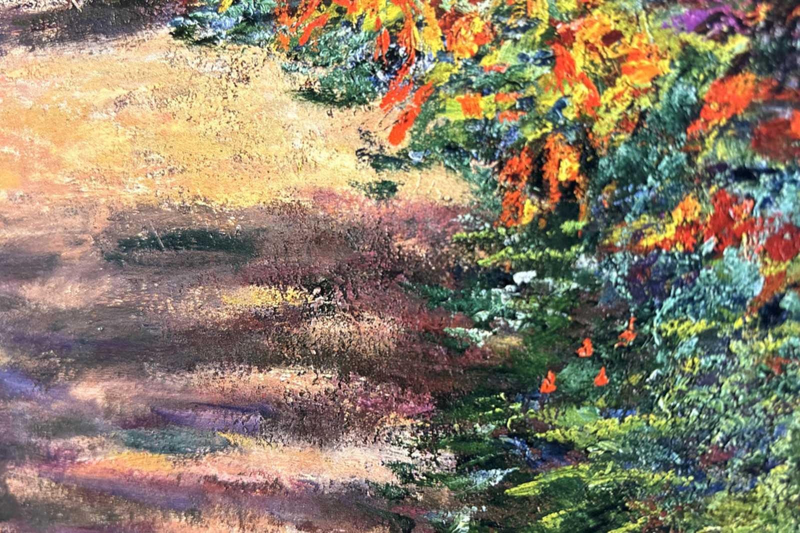 Polku Monet's Gardenissa, Givernyssä, 1902 - Claude Monet
