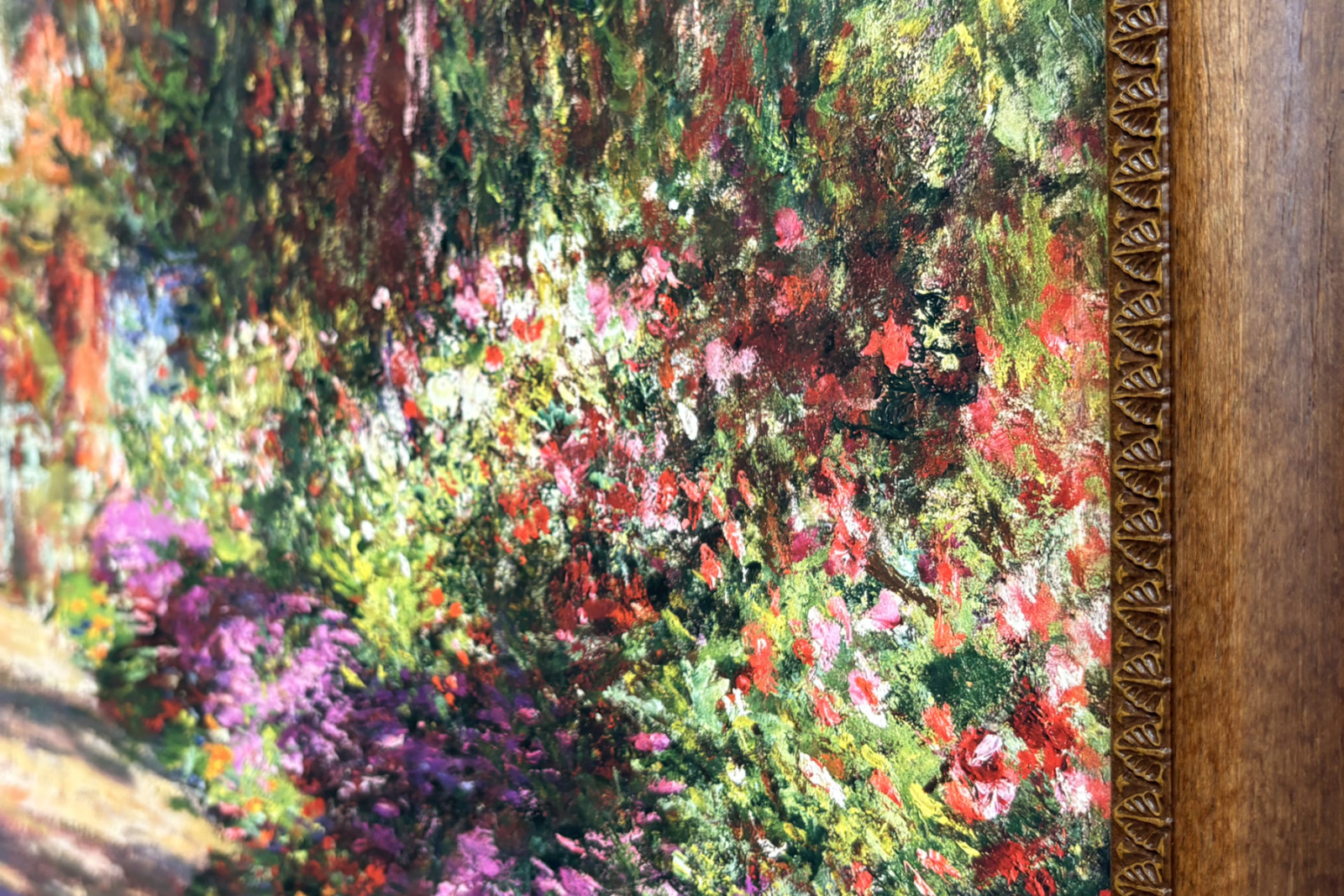 Polku Monet's Gardenissa, Givernyssä, 1902 - Claude Monet