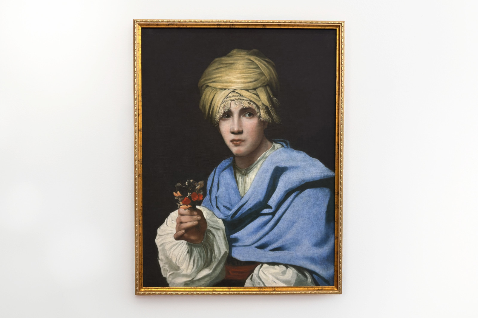 Poika turbaanissa, jolla on nosegay - Michiel Sweerts