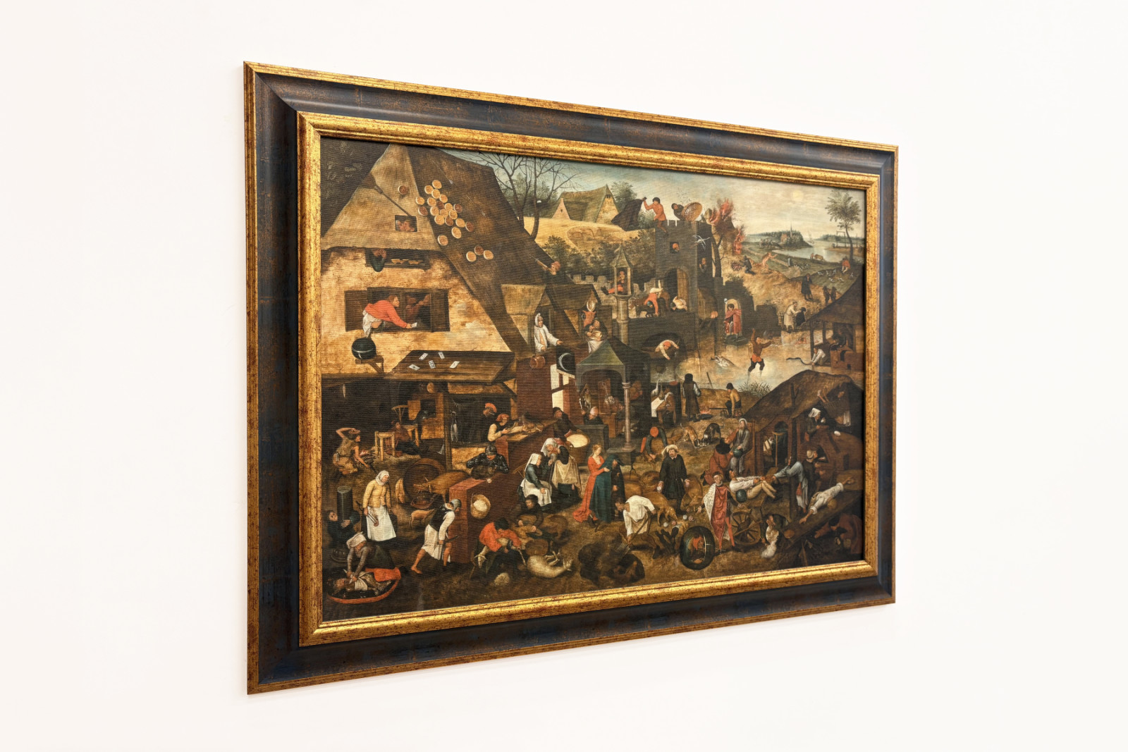 Sananlaskut (öljy) - Pieter the Younger Brueghel