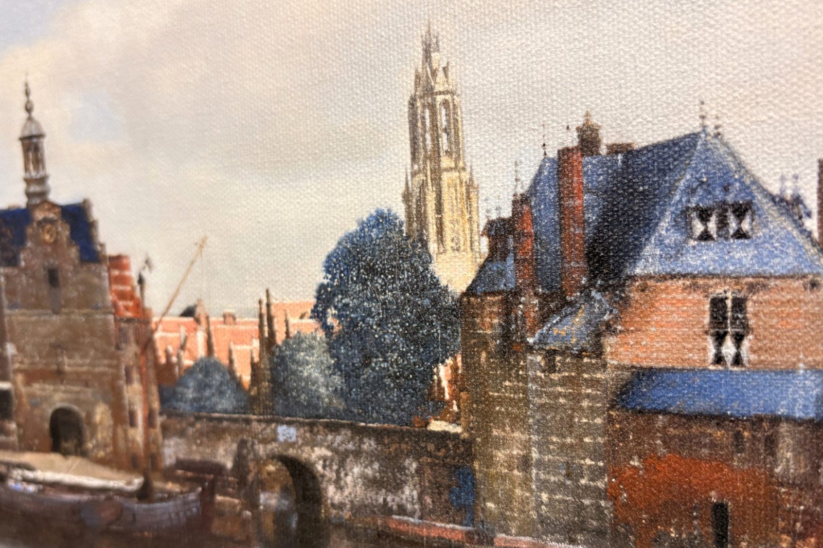 Näkymä Delftistä, n. 1660-61 (öljy kankaalle) - Johannes Vermeer