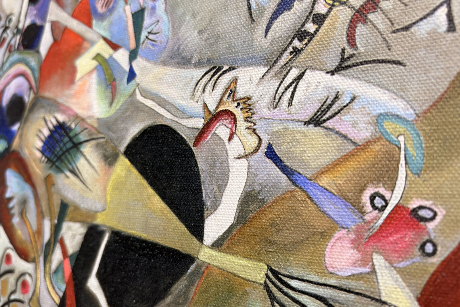 Harmaassa, 1919 - Wassily Kandinsky