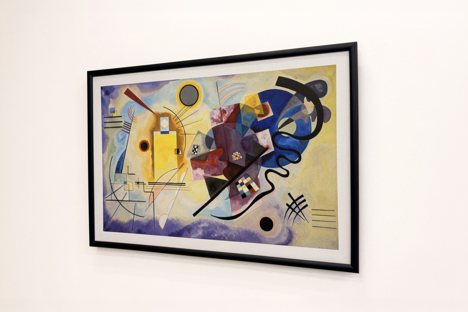 Keltainen - punainen - sininen - Wassily Kandinsky