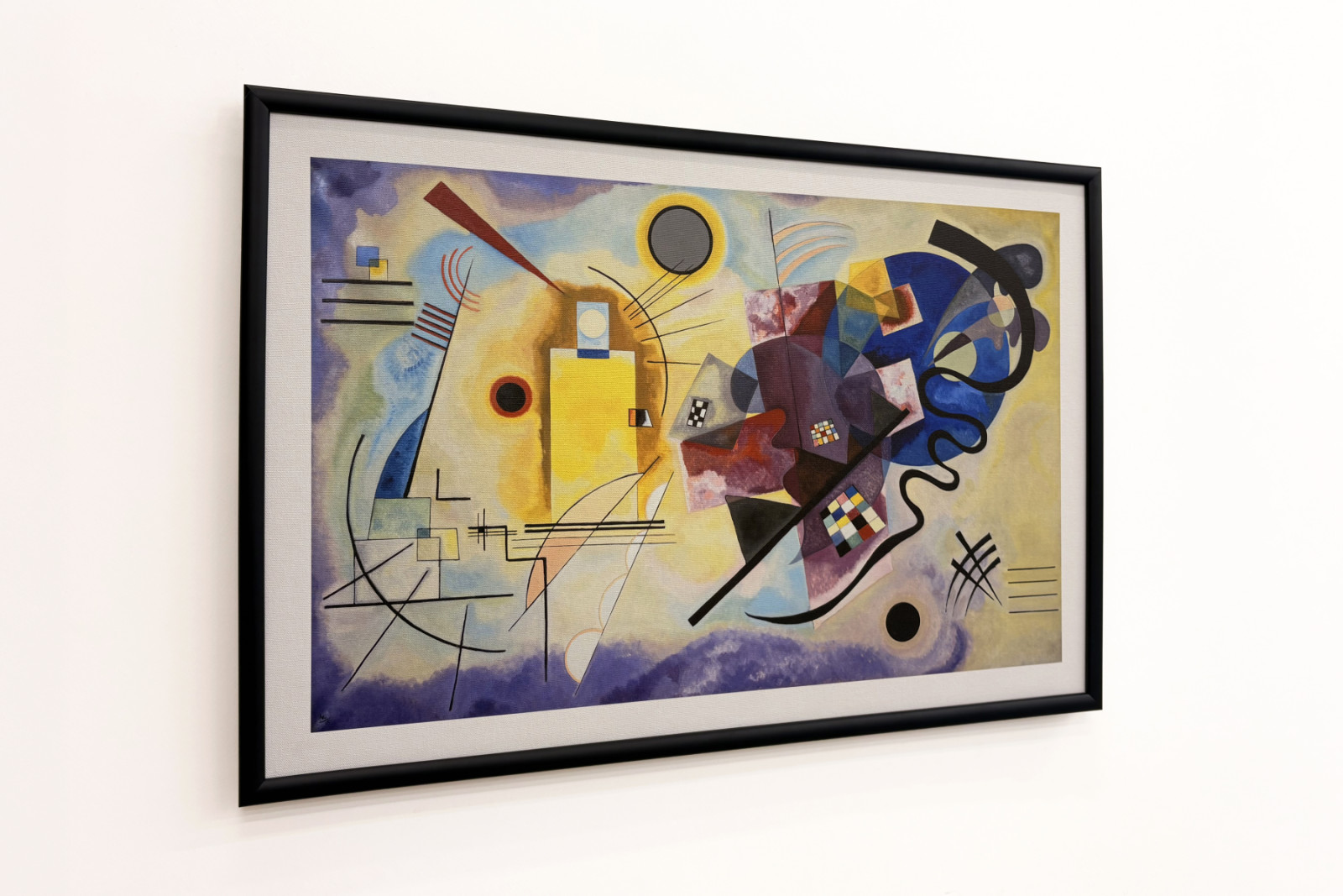Keltainen - punainen - sininen - Wassily Kandinsky