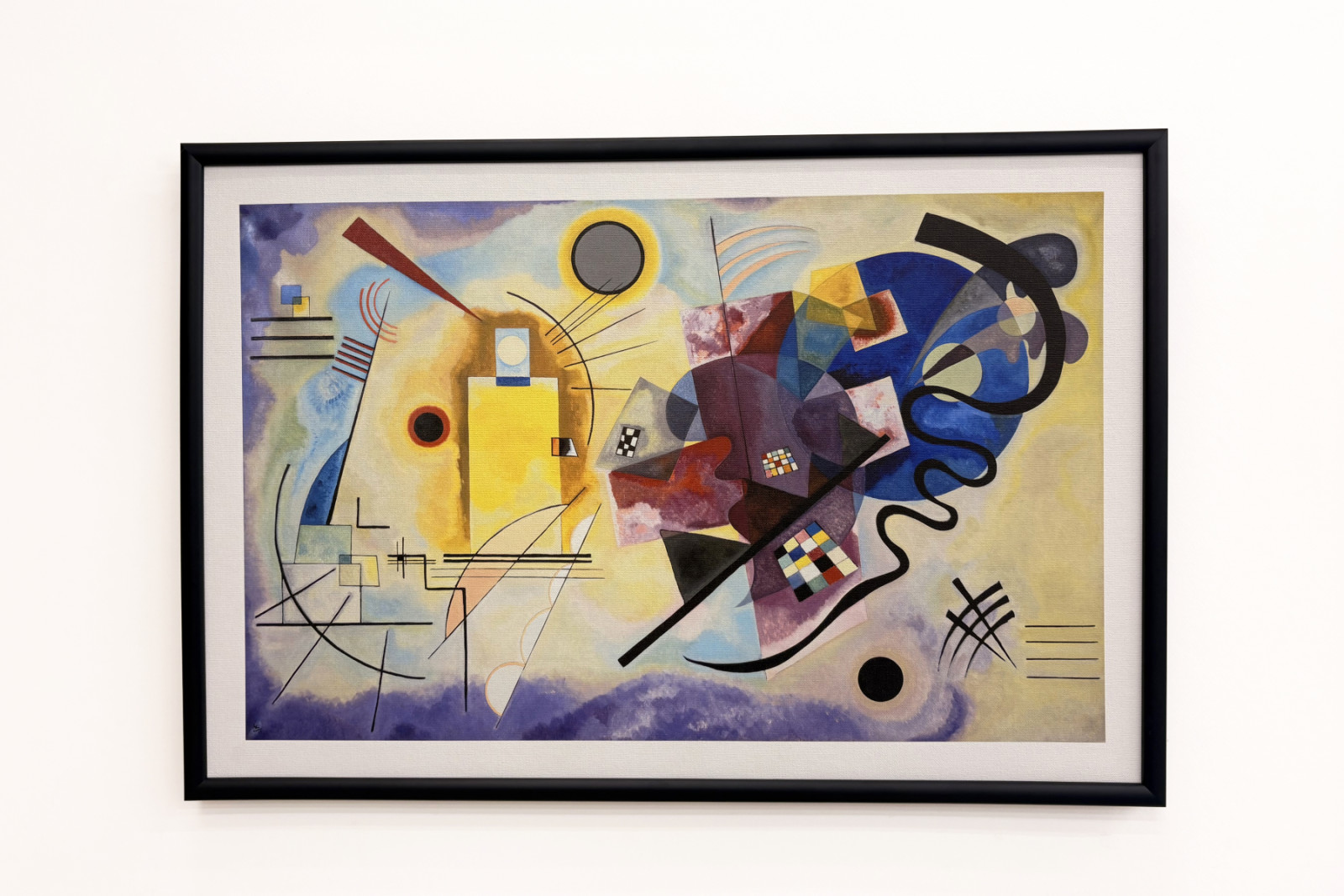 Keltainen - punainen - sininen - Wassily Kandinsky