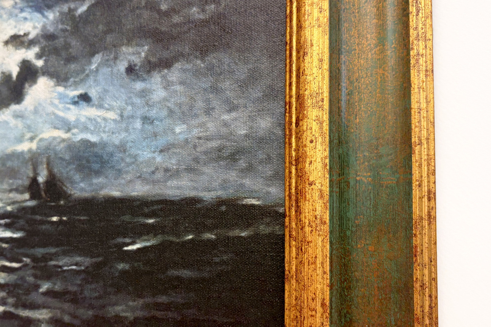 Purjelaiva kuunvalossa. - Paul Gauguin