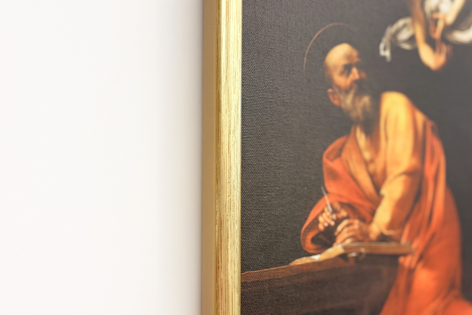 Pyhän Matteuksen inspiraatio - Michelangelo Merisi Caravaggio
