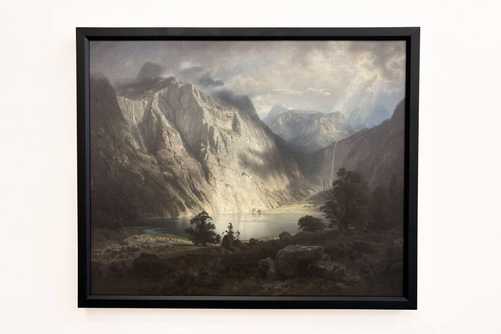 Obersee lähellä Berchtesgadenia - August Wilhelm Leu
