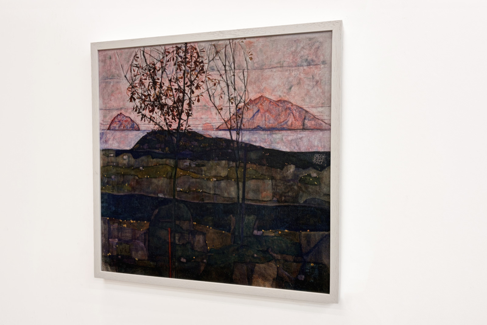 Laskeva aurinko, 1913 - Egon Schiele