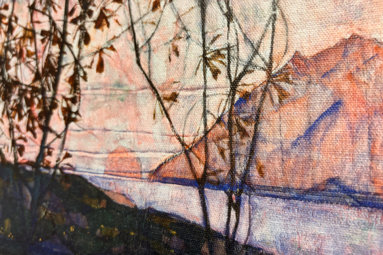 Laskeva aurinko, 1913 - Egon Schiele
