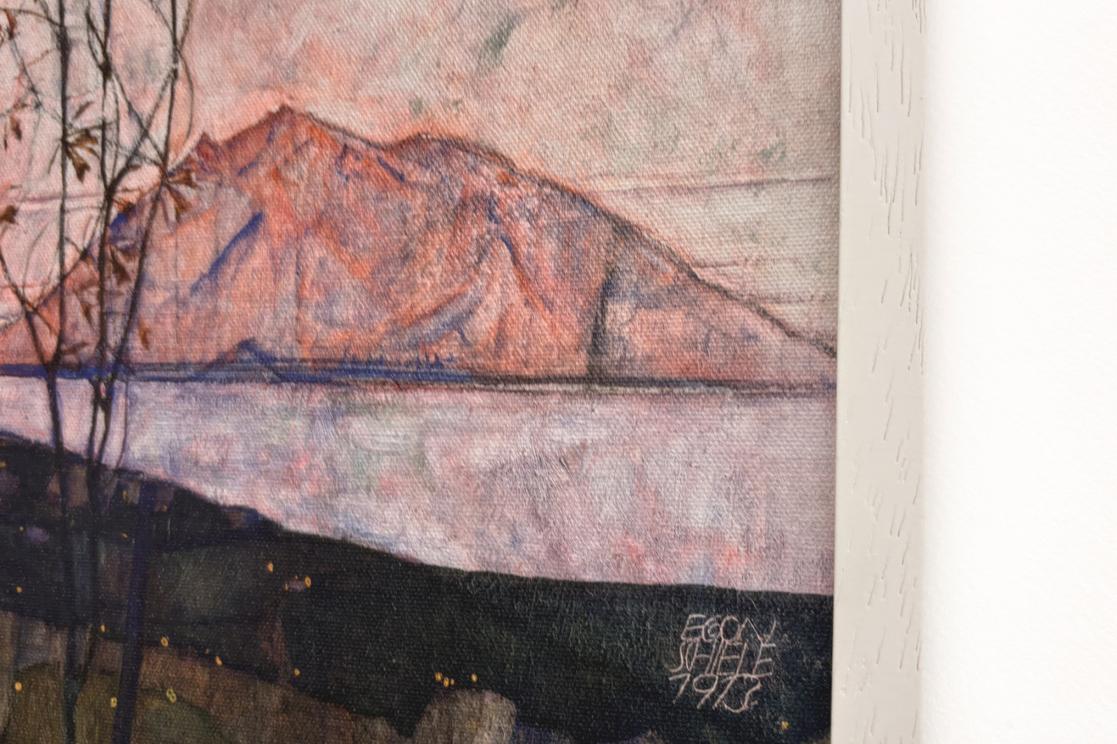 Laskeva aurinko, 1913 - Egon Schiele