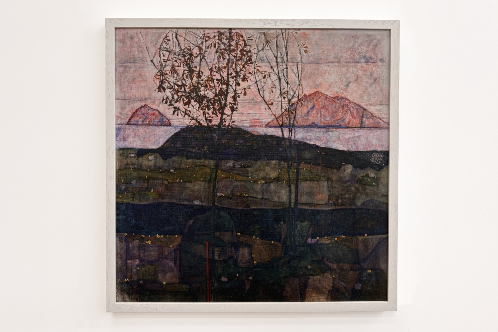 Laskeva aurinko, 1913 - Egon Schiele
