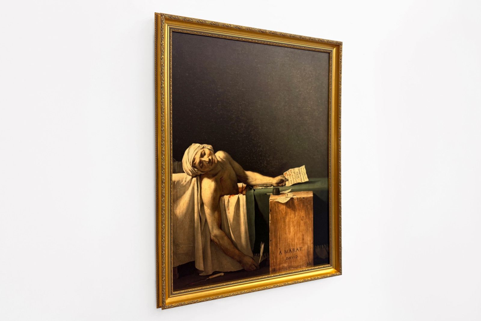 Maratin kuolema - Jacques Louis David