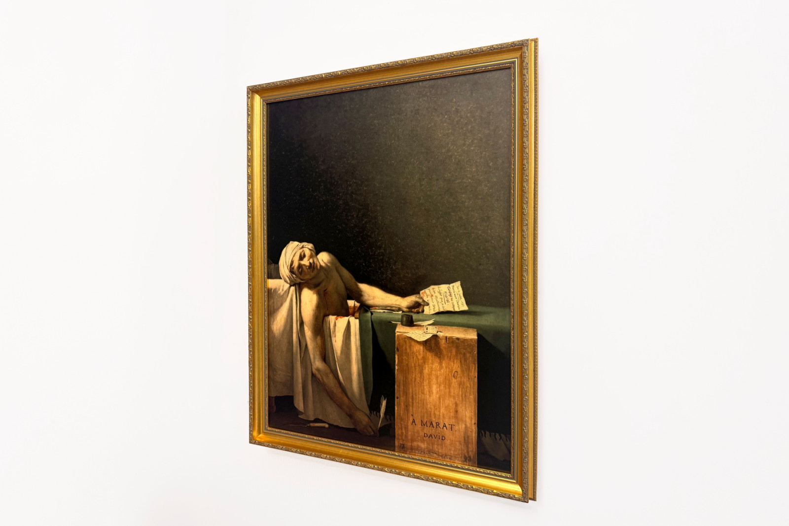 Maratin kuolema - Jacques Louis David