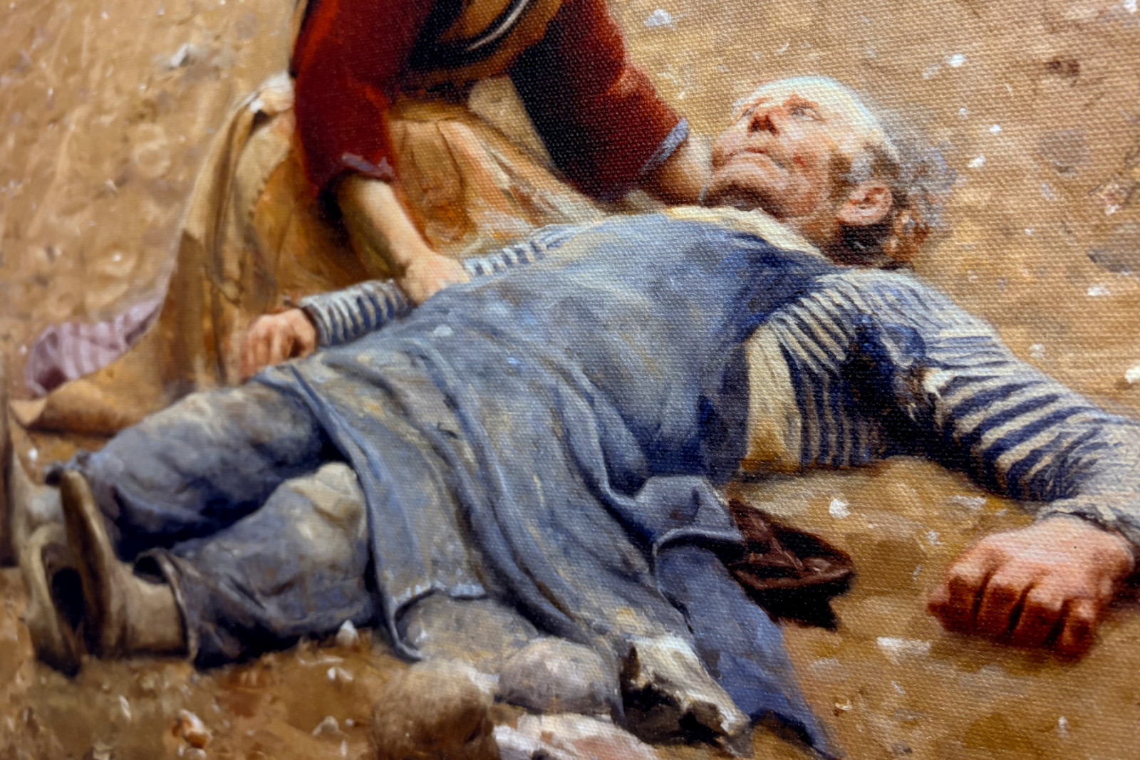 Uupunut eli marttyyri, 1889 - Hans Andersen Brendekilde