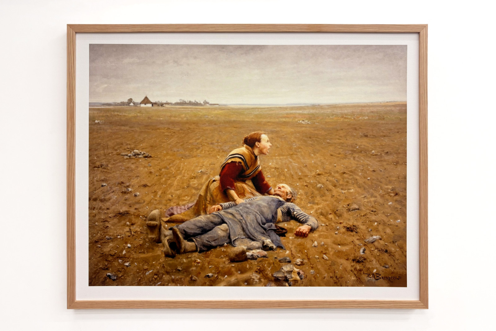 Uupunut eli marttyyri, 1889 - Hans Andersen Brendekilde