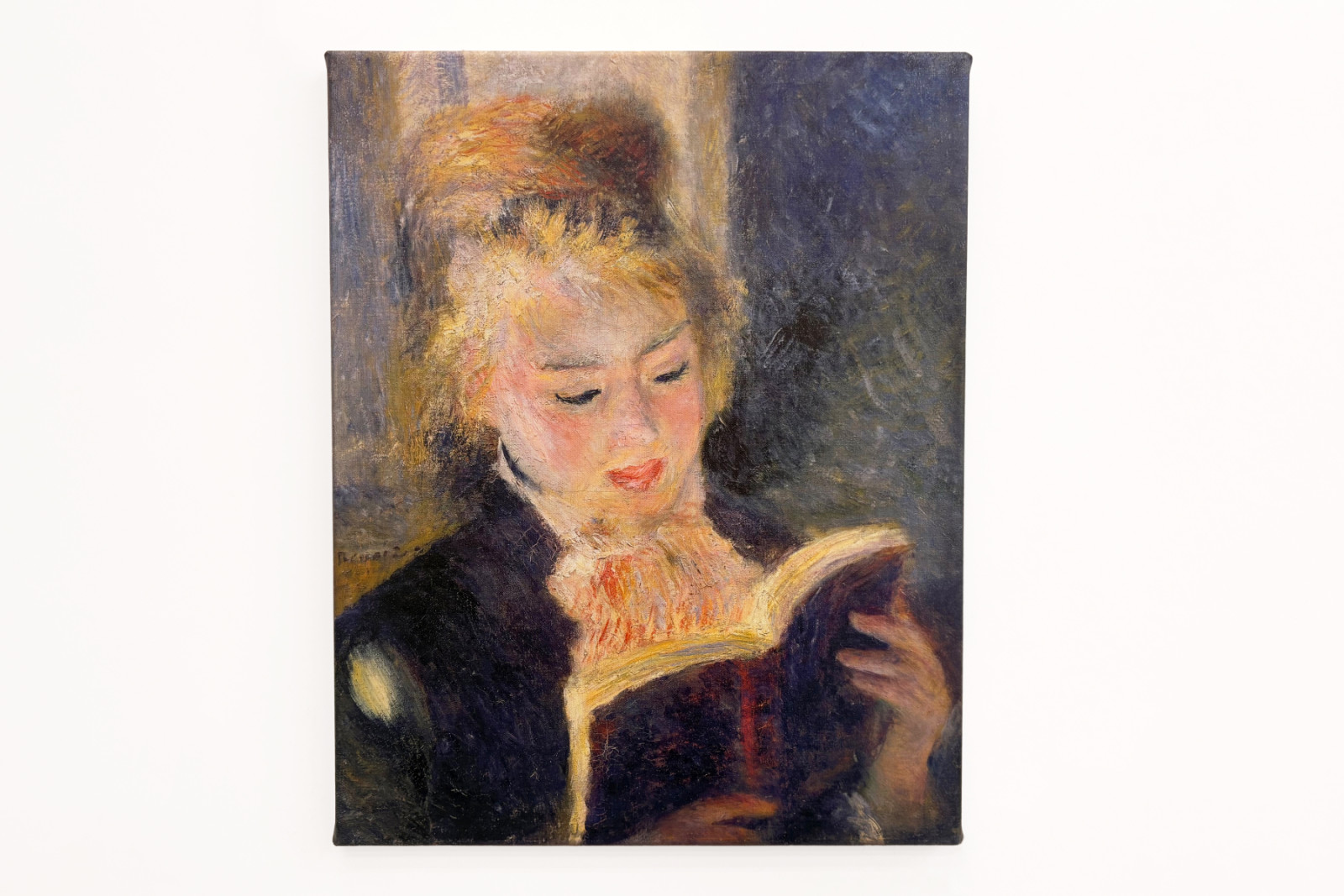 Lukeva tyttö, 1874 - Pierre-Auguste Renoir