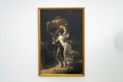 Myrsky, 1880. - Pierre Auguste Cot