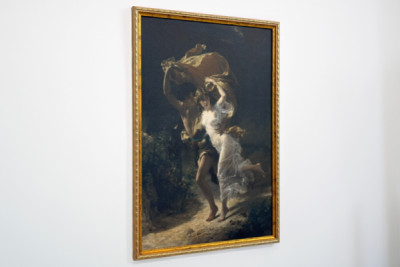 Myrsky, 1880. - Pierre Auguste Cot