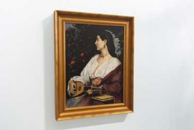 Mandoliinisoitin, 1865 - Anselm Feuerbach