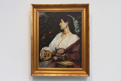 Mandoliinisoitin, 1865 - Anselm Feuerbach