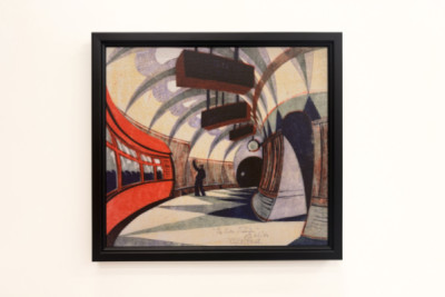 The Tube Train, n. 1932 (linoleikkaus) (katso myös 151089)