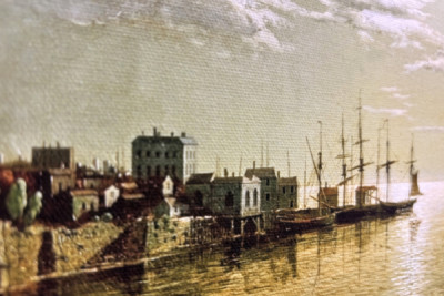 Moonlight Scene, Southampton, 1820