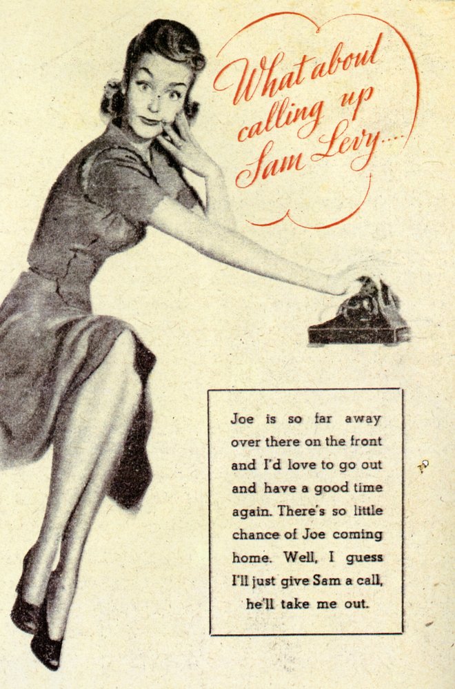 Propaganda. Entä jos soitat Sam Levylle. 1940 tekijältä Unknown
