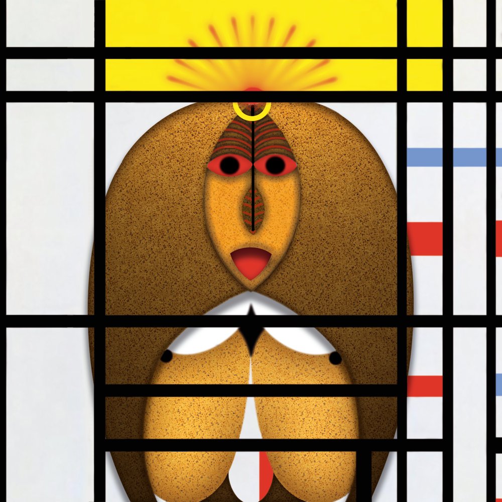 Lockdown (IX) - (aus der Serie Animal Rationale) tekijältä Alexander Eibach