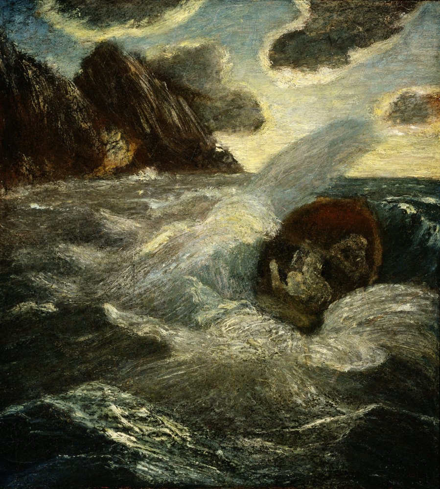 Lord Ullinin tytär, ennen vuotta 1907. tekijältä Albert Pinkham Ryder