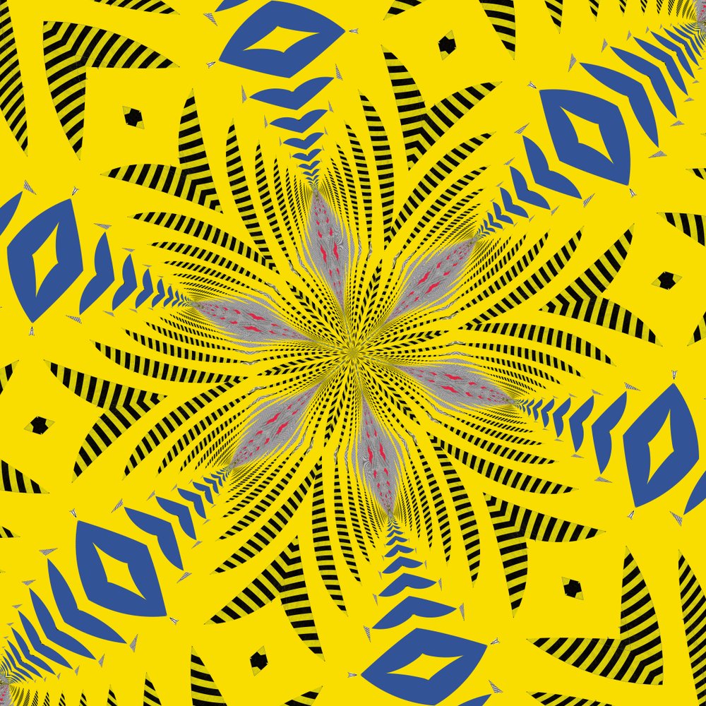symmetria #10,2019,(sekoitettu media) tekijältä Alex Caminker