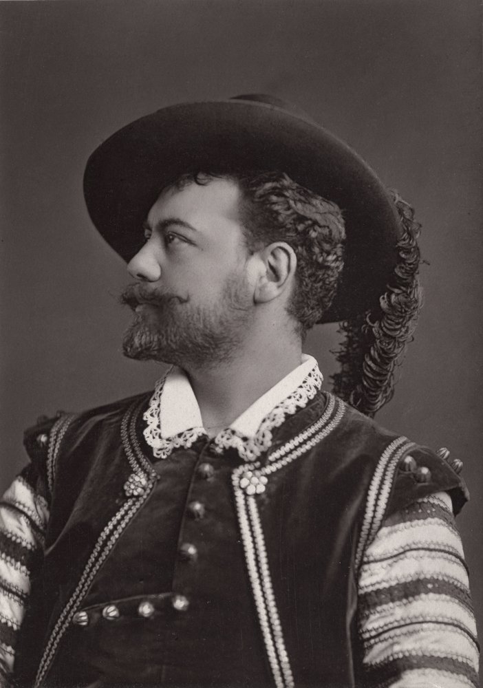 Ranskalaisen baritonin Victor Maurelin (1848-1923) muotokuva Mozartin Don Giovannina - valokuva: Alphonse Justin Liebert (1827-1914) tekijältä Alphonse Liebert