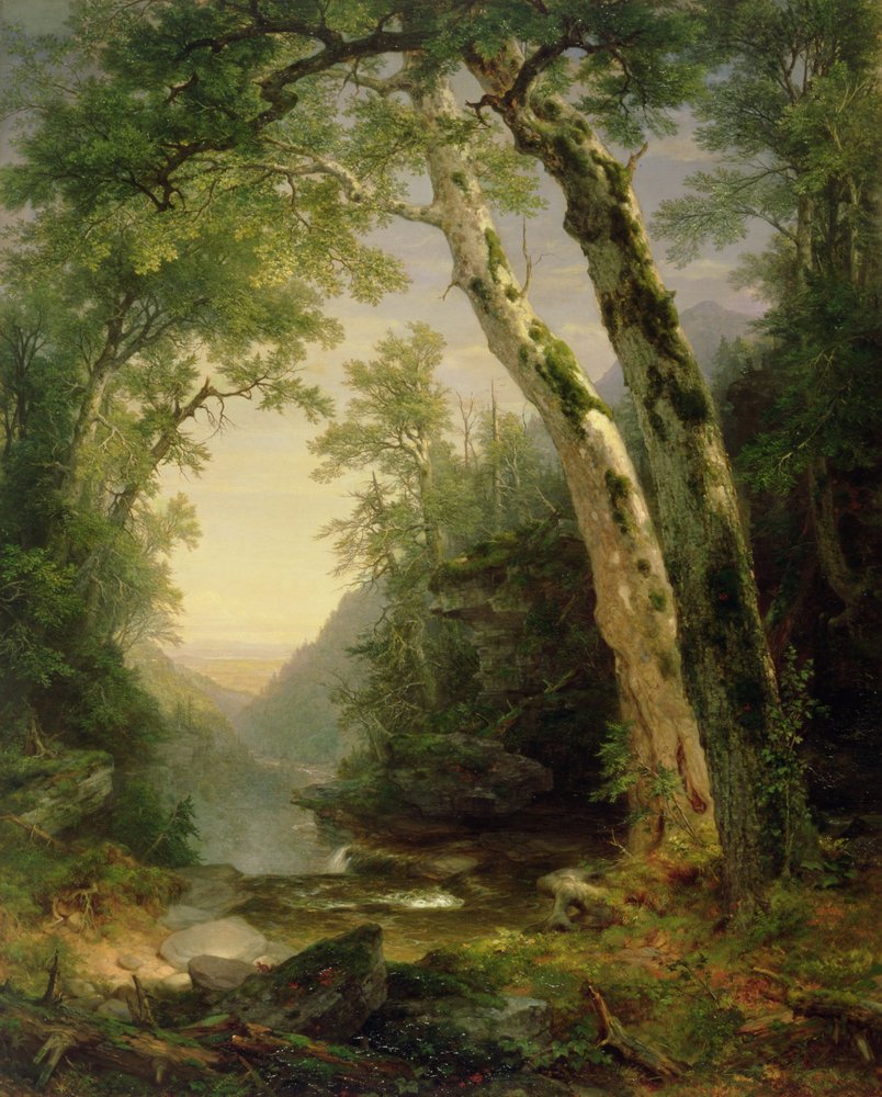 Catskillvuoret, 1859 tekijältä Asher Brown Durand