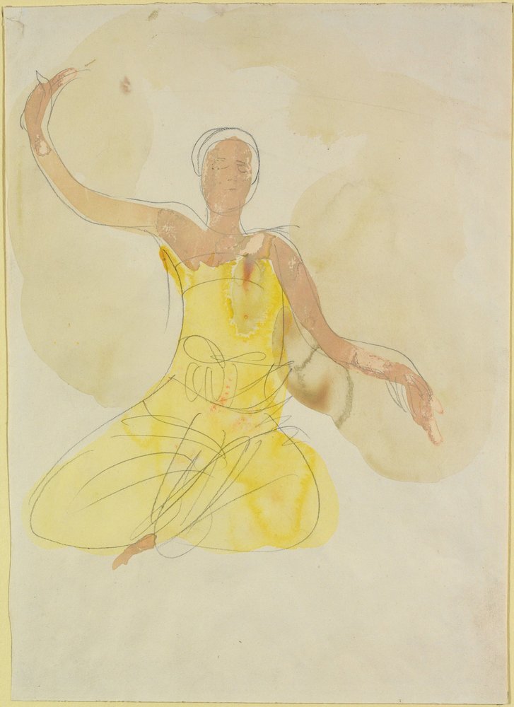 Tänzerin des Königlichen Kambodschanischen Balletts tekijältä Auguste Rodin