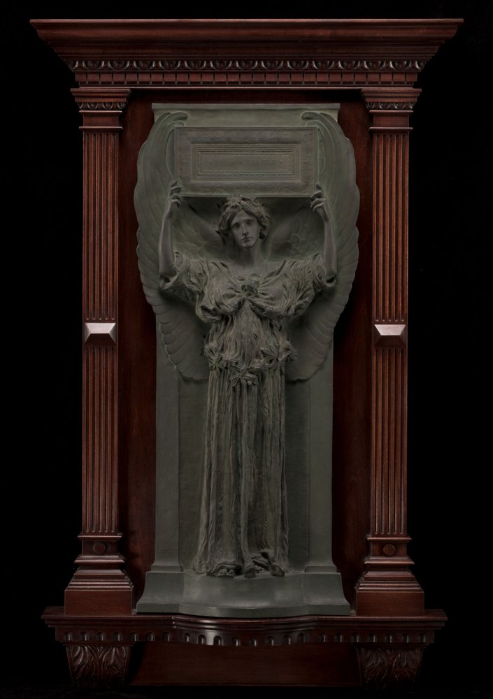 Amor Caritas, malli 1898, valettu vuoden 1898 jälkeen tekijältä Augustus Saint-Gaudens