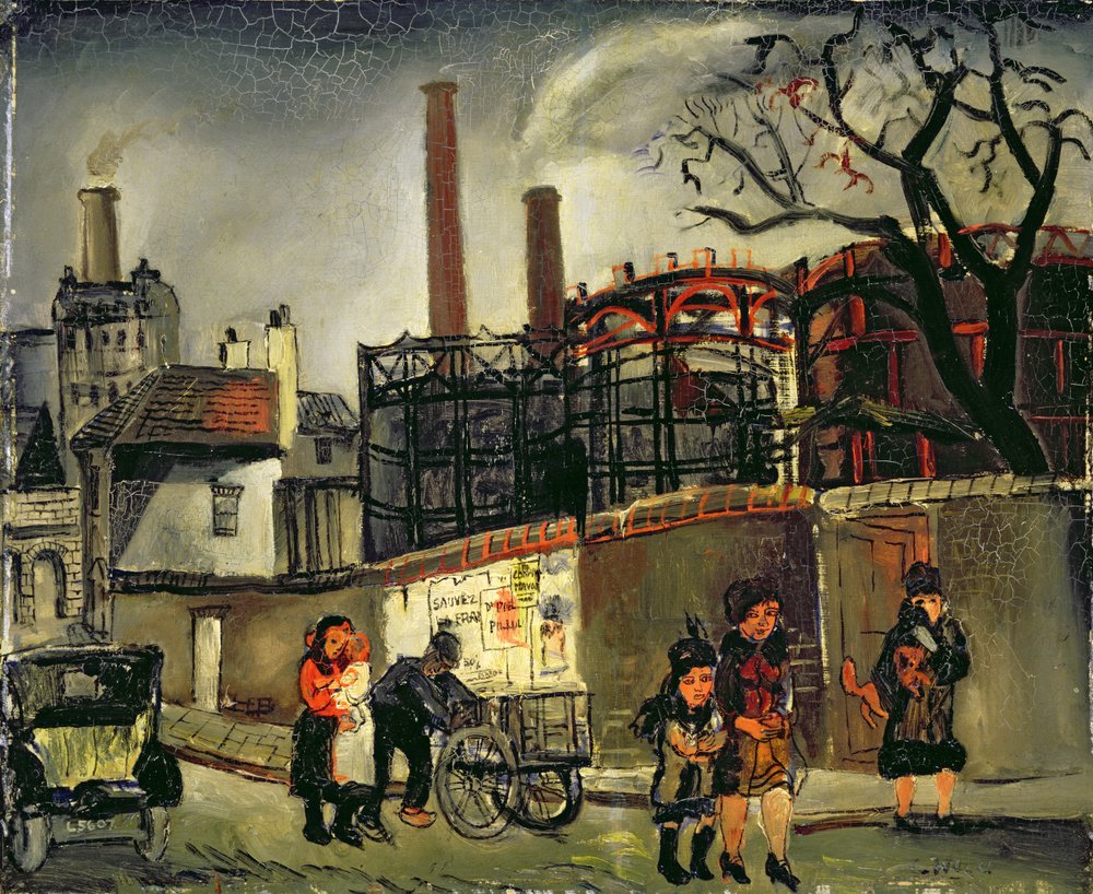 Katukuva Pariisissa, 1926 (taulu) tekijältä Christopher Wood