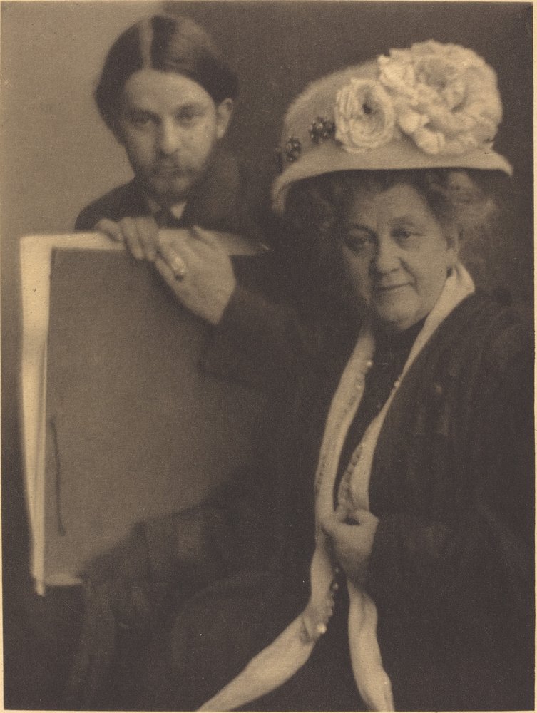 Alvin Langdon Coburn ja hänen äitinsä tekijältä Clarence H. White