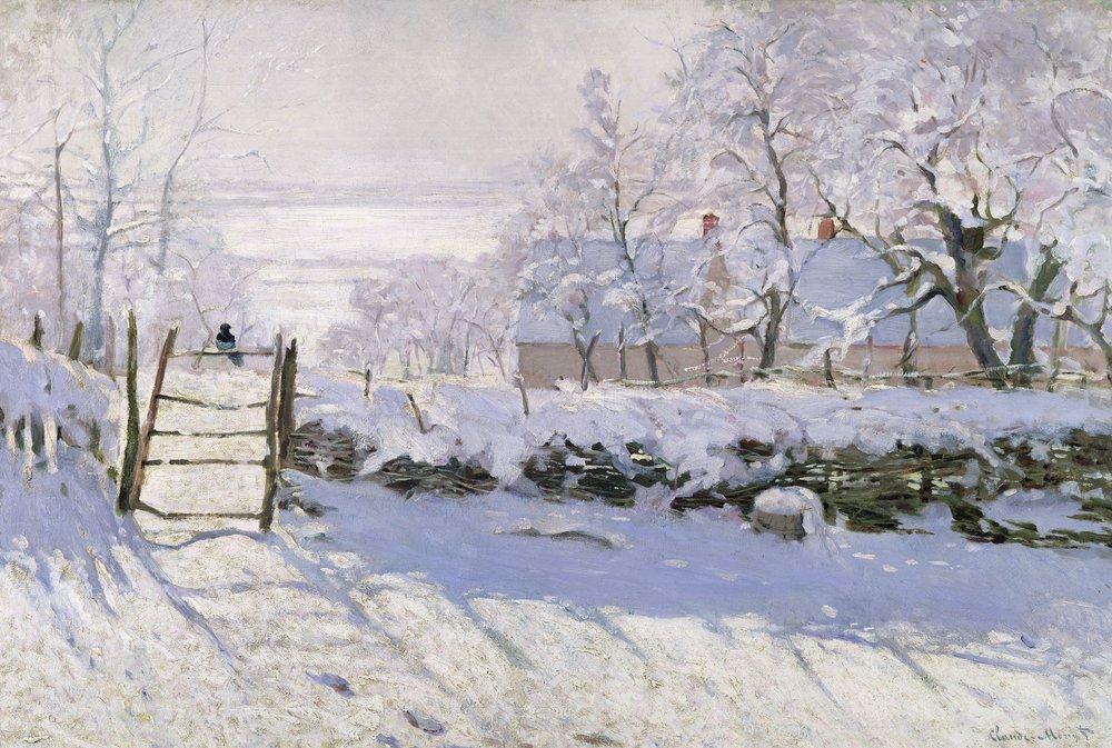 Harakka tekijältä Claude Monet