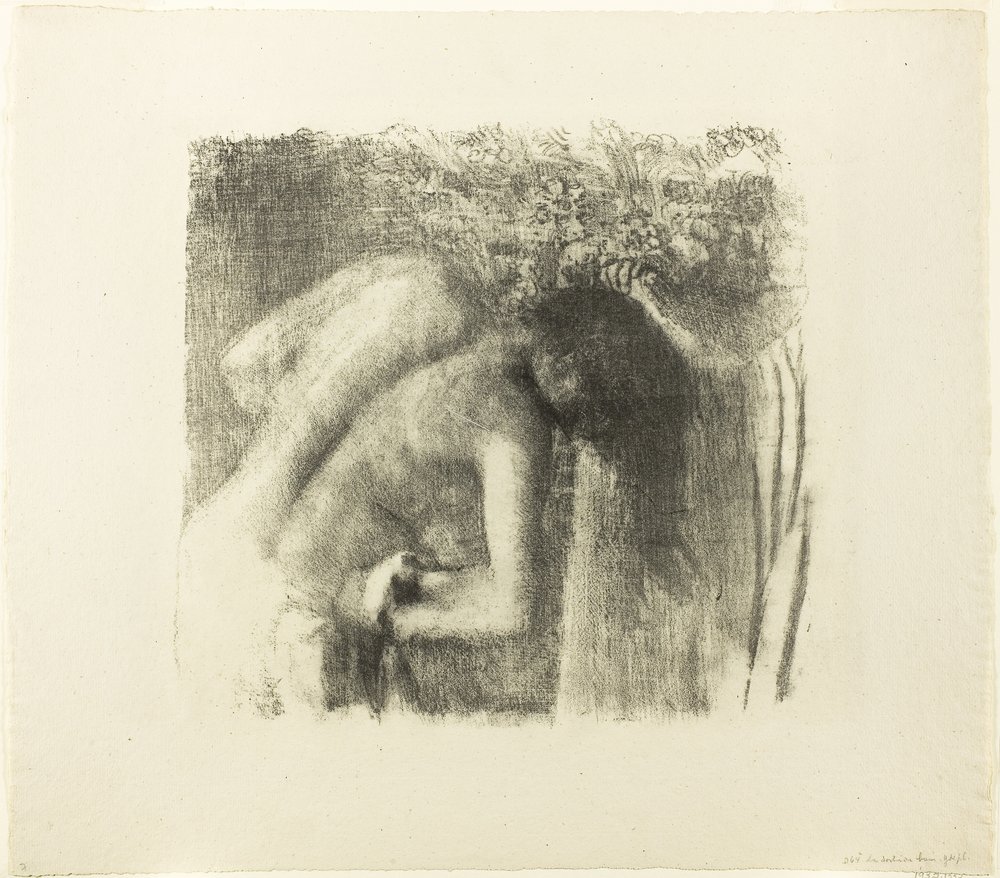 Kylvyn jälkeen (iso versio) tekijältä Edgar Degas