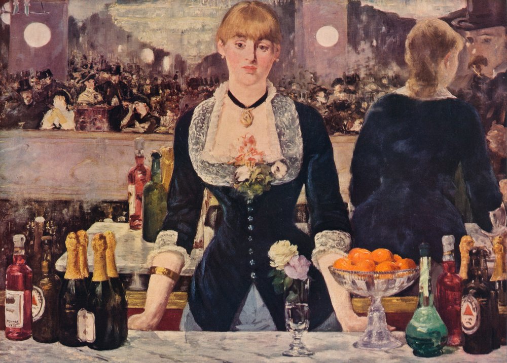 Folies-Bergèren baari, 1882, 1938 tekijältä Édouard Manet
