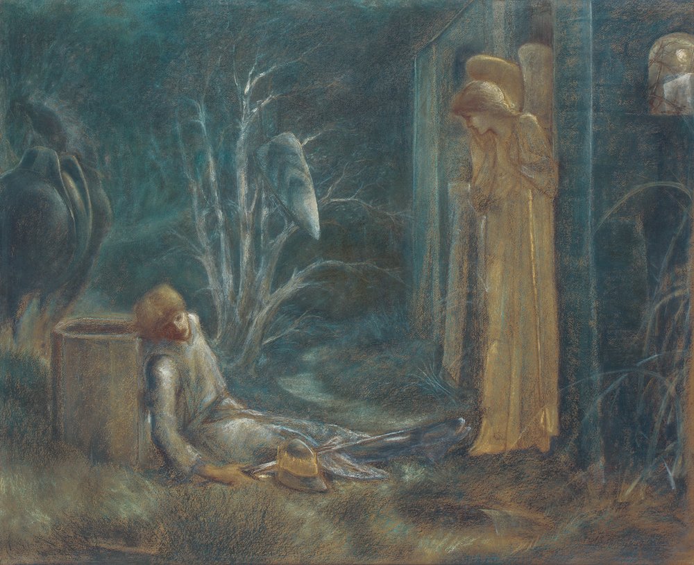 Lancelotin unelma, tekijältä Edward Burne-Jones