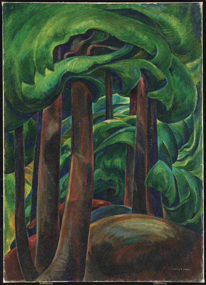 Läntinen metsä, noin 1931 tekijältä Emily Carr