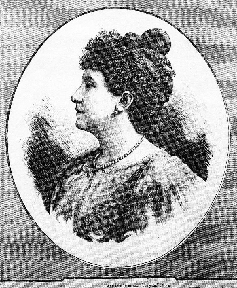 Madame Melba, 1894 tekijältä English School