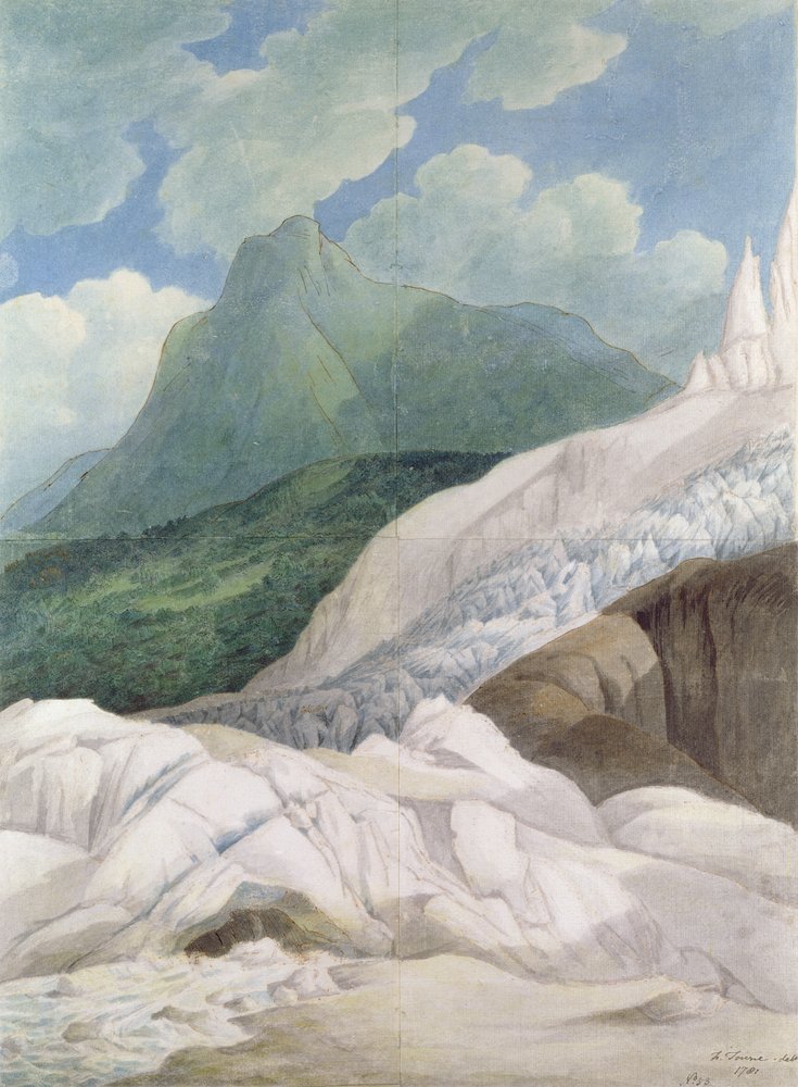 Aveyronin lähteet, 1781 tekijältä Francis Towne